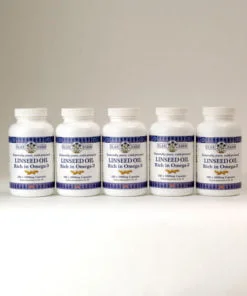 Linseed oil capsules 5 x 120 x 1000mg