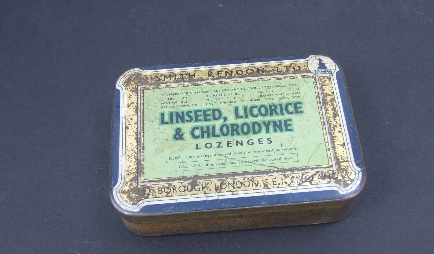 Linseed, liquorice and chlorodyne remedy