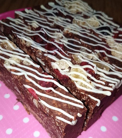 Luxury Chocolate Tiffin Flaxjack Gluten-free Flapjack