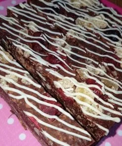 Luxury Chocolate Tiffin Flaxjack Gluten-free Flapjack