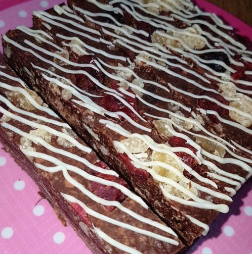 Luxury Chocolate Tiffin Flaxjack Gluten-free Flapjack