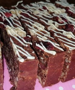Luxury Chocolate Tiffin Flaxjack Gluten-free Flapjack