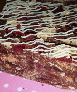 Luxury Chocolate Tiffin Flaxjack Gluten-free Flapjack
