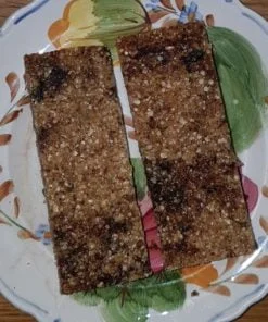 Dairy-free, Gluten-free, Vegan Flapjack, Linseed Flaxjack Date