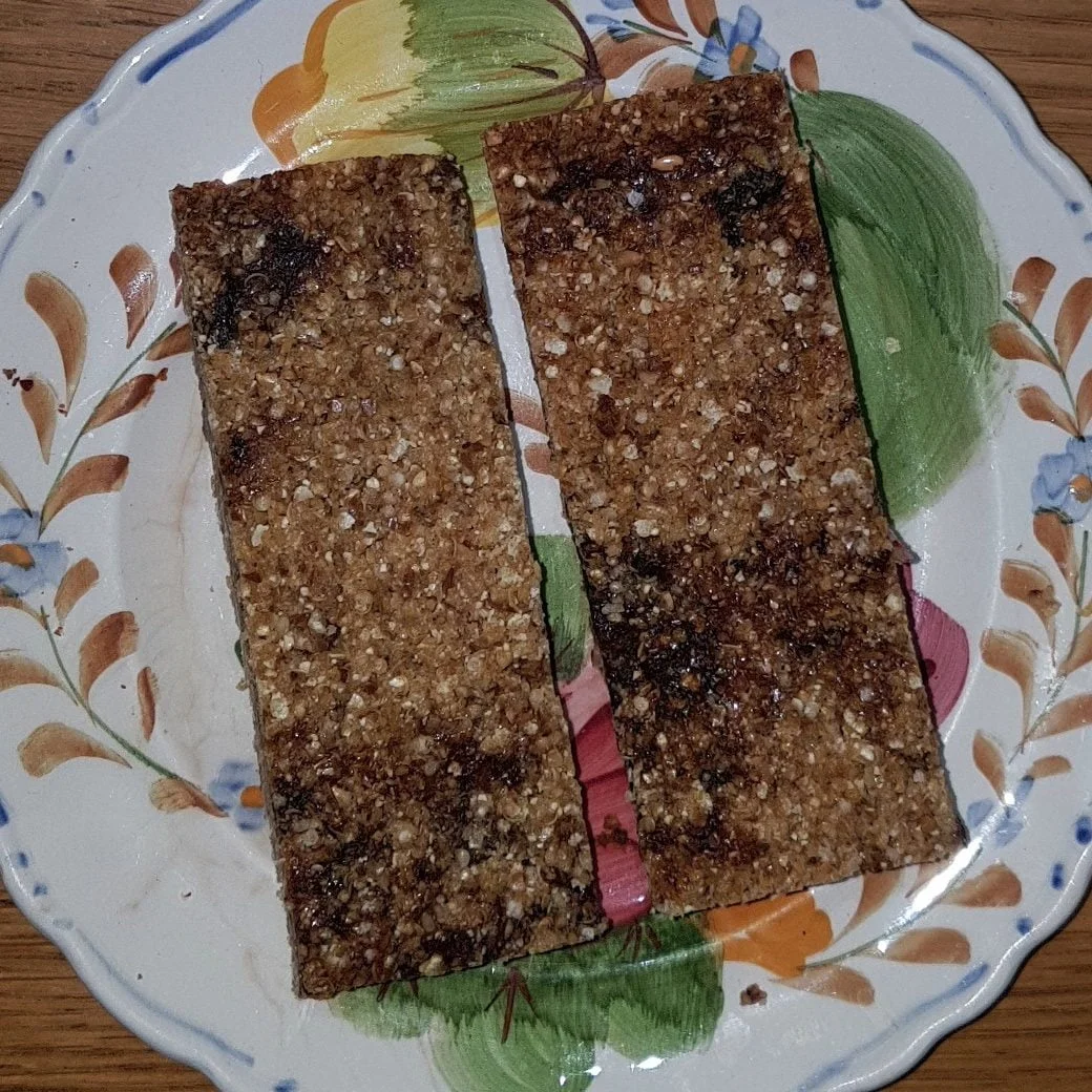 Dairy-free, Gluten-free, Vegan Flapjack, Linseed Flaxjack Date