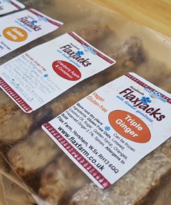 Traditional Flaxjacks Selection 12 pack luxury healthy flapjacks