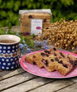 Blackcurrant Flaxjacks Gluten-free Flapjacks