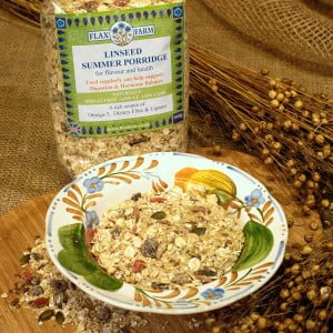 Linseed-summer-no-added sugar porridge & muesli breakfasts