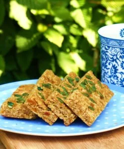 Dairy-free, Luxury Flapjacks - Linseed Flaxjacks - Vegan