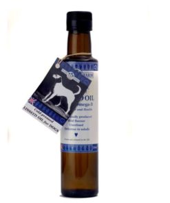 Cold-pressed linseed/flaxseed oil for dogs