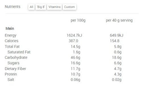 Fruity Flax Porridge - 600g - Image 3