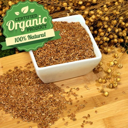 organic-Whole-bronze-linseeds-and-linseed-plant