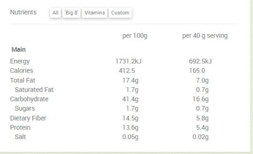Luxury Flaxseed & Buckwheat Porridge with Quinoa (oat-free, gluten-free)- 450g - Image 4
