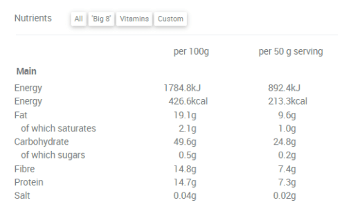 Flax Porridge  600g - Image 3