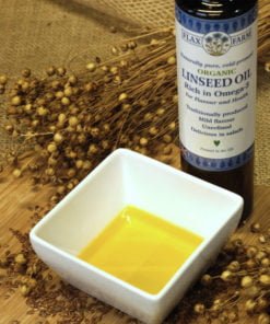 Cold-pressed linseed (same as flax seed oil) is one of key ingredients in the Budwig diet.