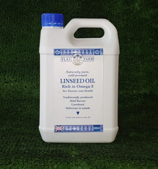 Cold-pressed linseed (flaxseed) oil 2.5 litre