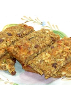 Courgette and Apple Luxury Apricot, Orange and Pumpkin Seed Linseed Flaxjacks Gluten-free Flapjacks