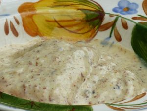 Pineapple, Banana and passion fruit ice healthy dessert.