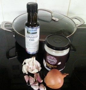 Oleolux is a savoury butter or topping for foods that was created for the Budwig diet