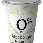 Organic fat-free yoghurt is ideal to make organic cottage cheese for Budwig Diet
