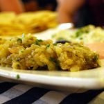 Baba ganoush with linseed flax oil