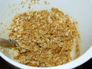Gluten-free turmeric, cauliflower and linseed bread mix