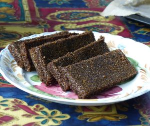 Low sugar molasses flaxjacks recipe