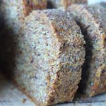 Simple Flax Bread, Gluten-Free, Wheat-Free, Carb-Free, Vegan, Paleo
