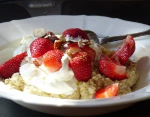 Budwig Muesli can be made in advance for travelling