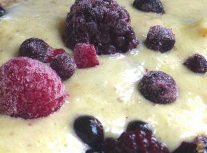 Vegan, dairy-free linseed flax alternative to cream