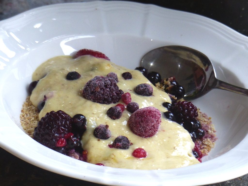 Breakfast bowl or dessert(dairy-free, grain-free)