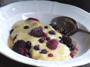 Breakfast bowl or dessert(dairy-free, grain-free)