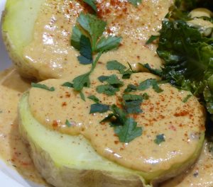 Vegan gluten-free low-carb, low calorie, "cheese" sauce