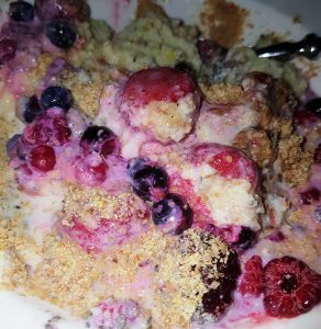 Bircher muesli Gluten-free, oat-free, linseed, flax healthy dairy-free paleo Bircher muesli