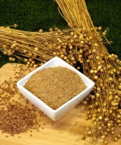 Fresh cold-milled Ground linseed flax