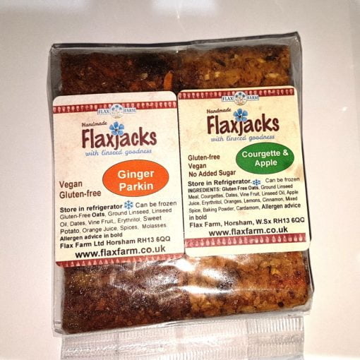 Special Free-from, no-added sugar trial mixed 4-pack: 1 x Carrot Cake, 1 x Courgette & Apple, 1 x Fruit Cake and 1 x Ginger Parkin 