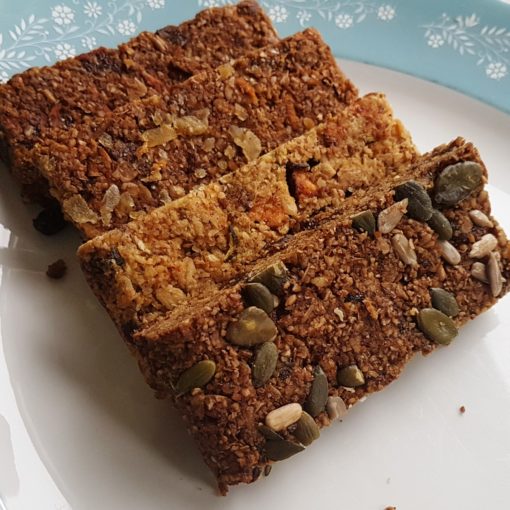 Special Free-from, no-added sugar trial mixed 4-pack: 1 x Carrot Cake, 1 x Courgette & Apple, 1 x Fruit Cake and 1 x Ginger Parkin 