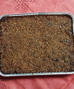 Ginger Parkin gluten-free sugar-free flapjack linseed flaxjack homebake