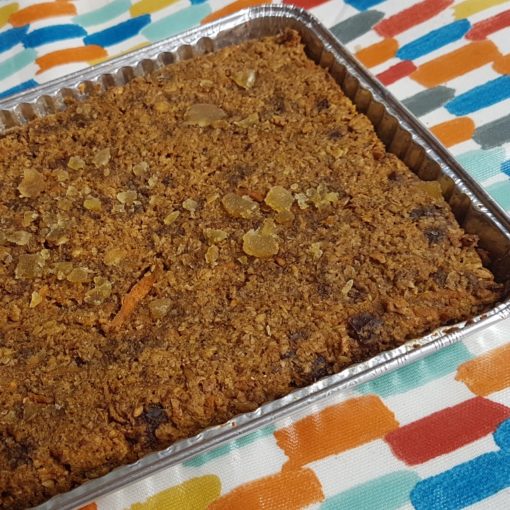 Bake@Home Ginger Parkin Flaxjacks, No-Added Sugar, No Saturated Fat - Image 3