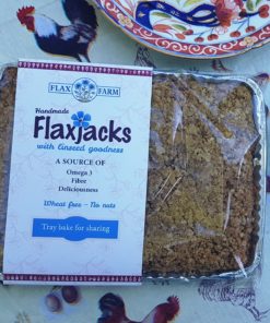 Triple Ginger Bake@Home Flaxjacks