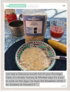 What's app Min porridge