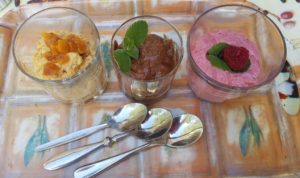 Healhty fruit fool, gluten-free, dairy-free, saturated fat-free,Budwig Diet and OMS recovery diet