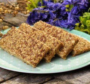 Gluten-free linseed flapjack recipe flaxjacks.