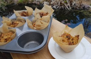 Gluten-free oat linseed sweet potato muffin recipe