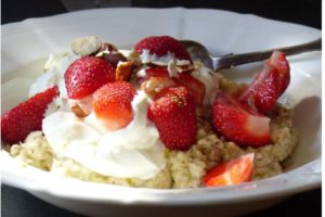 Budwig Muesli with Flax Farm cold-pressed flaxseed oil